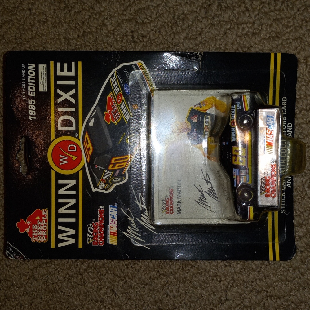 NASCAR Racing Champions 1:43 scale die-cast #60 Mark Martin stock car